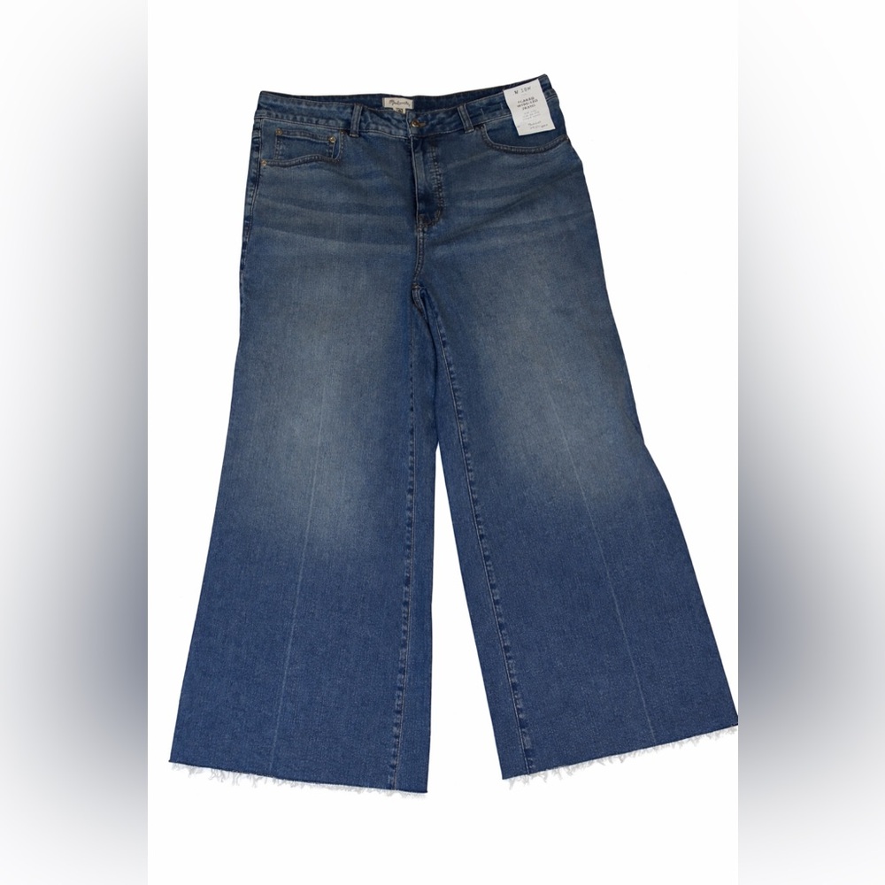 NWT Madewell Women's Blue Flare & Wide Leg Jeans